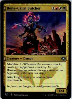 Magic | TDM | Bone-Cairn Butcher | 173 | Foil | NM - Image 1