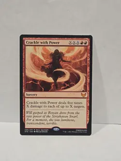 Crackle with Power Strixhaven: School of Mages Regular - Image 1