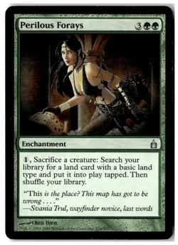 MTG Perilous Forays - Ravnica: City of Guilds Heavily Played English - Image 1