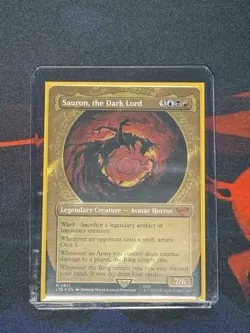 Sauron, the Dark Lord (Showcase) (Surge Foil) MTG The Lord of the Rings - Image 1