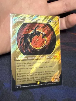 Sauron, the Dark Lord (Showcase) (Surge Foil) MTG The Lord of the Rings - Image 4