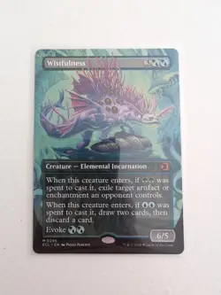 MTG Wistfulness - Borderless, NM-Mint, English Lorwyn Eclipsed - Image 1