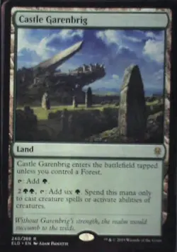 Castle Garenbrig - Throne of Eldraine: #240, Magic: The Gathering Lp C288 - Image 1
