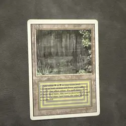 Magic The Gathering MTG Bayou Revised Edition Dual Land - Image 1