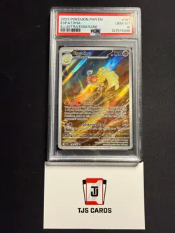 Espathra - PSA 10 - Paradox Rift 197/182 - Pokemon - Image 1