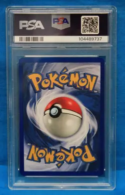 1999 POKEMON GAME # 58 PIKACHU PSA 8 NM-MT # 104489737 - YELLOW CHEEKS - Image 2