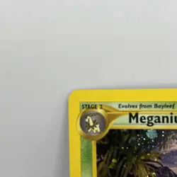 2000 Pokemon TCG Meganium 11/111 1st Edition Neo Genesis Holo Rare NM - Image 2