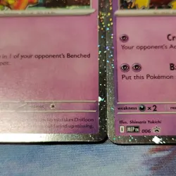 Drifloon 005 & Drifblim 006 BLACK STAR PROMO COSMOS HOLO MEGA EVOLUTION Pokemon - Image 4