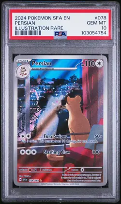 Pokemon Shrouded Fable ENGLISH - PERSIAN - ILLUSTRATION RARE - 078/064 - PSA 10 - Image 1