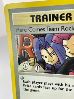 1st Edition Here Come's Team Rocket 15/82 - Team Rocket - Holo - Pokemon - NM - Image 2