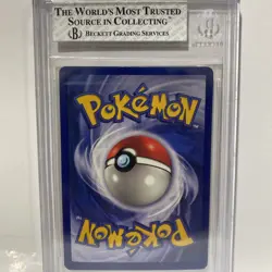Chansey Base Set 1st Ed Holo 3/102 Shadowless 1999 Vintage Pokemon Becket BGS 8 - Image 2