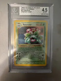 Pokemon TCG Venusaur 13 Holo Wizards Black Star Promo - Image 1