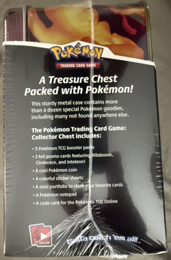 Pokemon TCG Charizard Collectors Treasure Chest Lunch Box Tin 🔥 Factory Sealed - Image 5