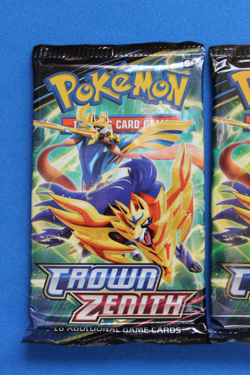 POKEMON CROWN ZENITH BOOSTER PACKS--3 SEALED PACKS - Image 2