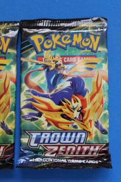 POKEMON CROWN ZENITH BOOSTER PACKS--3 SEALED PACKS - Image 4