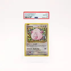 Chansey - 70/108 PSA 10 Evolutions Holo Rare Pokemon - GEM MT - Image 1