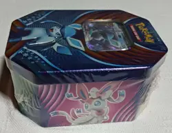 One Sealed Pokemon TCG 2018 - Glaceon GX Evolution Celebration Collector's Tin - Image 5