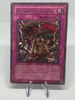 Yu-Gi-Oh! Royal Oppression Rare LOD-091 Legacy of Darkness Unlimited MP - Image 1