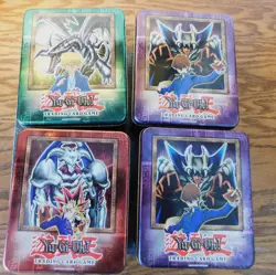 Yu-Gi-Oh! Empty Tins Qty 4 tins - Image 2