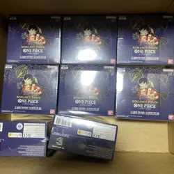 One Piece Sealed Romance Dawn OP01 Booster Box (Blue Bottom) SEE DESCRIPTION - Image 1