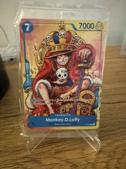 Monkey.D.Luffy - P-043 - SEALED Promo - Non-Foil - One Piece - English - Image 1
