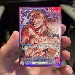Donquixote Doflamingo (Alt Art) OP14-060 L The Azure Sea's Seven ONE PIECE Japan - Image 1