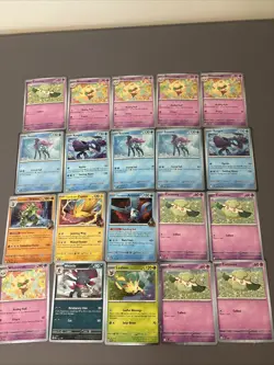 Pokemon TCG Blister Promo 20 Card Lot Suicune Cottonee Kyogre Whimsicott + - Image 1