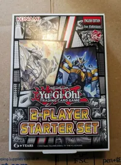 YuGiOh 2-Player Starter Deck Set : 1st Edition : New & Sealed Box : TCG Cards - Image 1