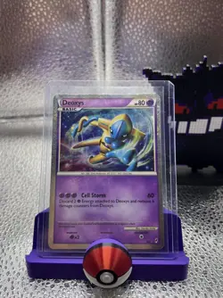 Pokemon TCG English Card Call of Legends Shining Deoxys SL1 Secret Holo Rare - Image 1