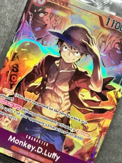 Monkey D Luffy (Treasure Booster Set) ST10-006 One Piece Promotion Cards SEALED - Image 3