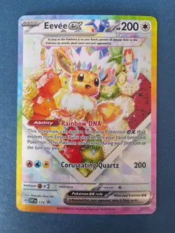 Eevee ex 174 Sv: Scarlet & Violet Promo Cards Holo Pokemon - Image 1