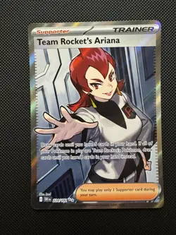 Team Rockets Ariana Holo S&V Ultra Rare Card 224/182 Destined Rivals - Pokemon - Image 1