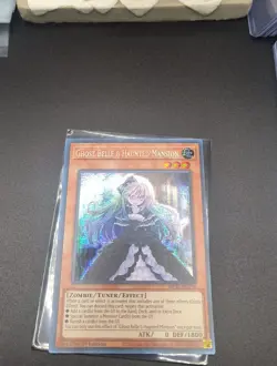 MP22-EN258 Ghost Belle & Haunted Mansion Secret Rare 1st Edition Yugioh Card - Image 2