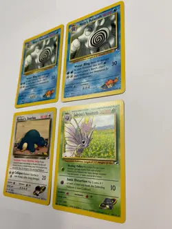 Rare Lot Gym Heroes Pokemon Cards Rocket's Snorlax Misty's Poliwrath - Image 3