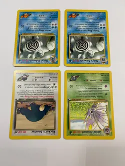 Rare Lot Gym Heroes Pokemon Cards Rocket's Snorlax Misty's Poliwrath - Image 5