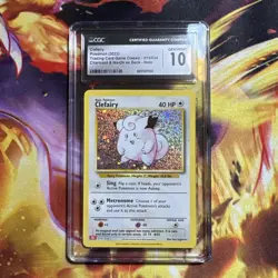 CGC GEM MINT 10 Clefairy 013/034 Pokemon Trading Card Game Classic - CLC English - Image 1