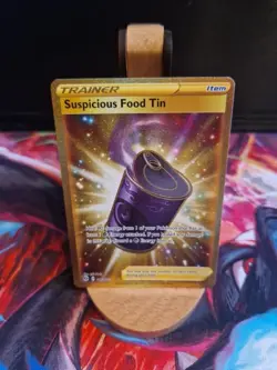 Pokemon Card Suspicious Food Tin Holo - 080/073 Champions Path Gold NM UK - Image 4