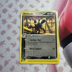 Pokemon TCG Umbreon 24/100 EX Sandstorm Non-Holo Rare Card - Image 1
