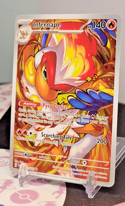 Pokemon TCG Infernape Card Twilight Masquerade Illustration Rare 173/167 - Image 5