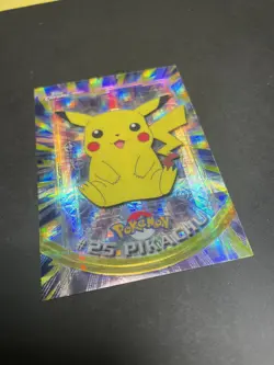 Pikachu Holo Foil Topps Spectra Tekno Rare Pokemon Card Pokemon Vintage - Image 2
