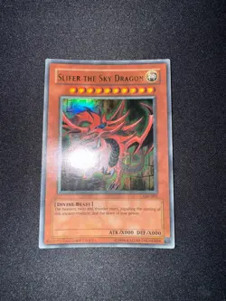Slifer, Obelisk, Ra - Ultra Rare GBI God Card Set 001 002 003 - YuGiOh - Image 2