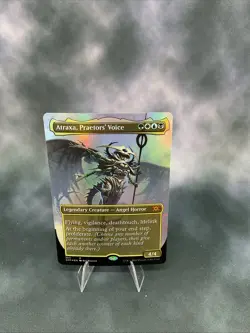 Atraxa, Praetors' Voice (Borderless) Double Masters Foil - Image 1