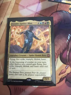 Cosmic Spider-Man Magic The Gathering Commander Deck MTG - Image 1