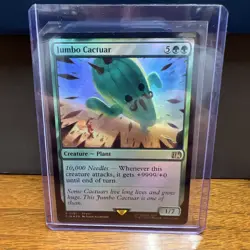 Jumbo Cactuar - 191 - Magic The Gathering Final Fantasy - NM/M Foil - Image 1
