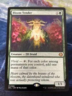 Bloom Tender Lorwyn Eclipsed Regular NM-M Unplayed Magic The Gathering 0166 - Image 1