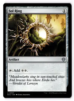 Sol Ring () 57 Commander: Lorwyn Eclipsed Normal NM - Image 1