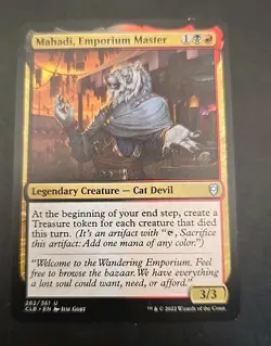 Mahadi, Emporium Master Commander Legends: Battle for Baldur's Gate MTG Regular - Image 1