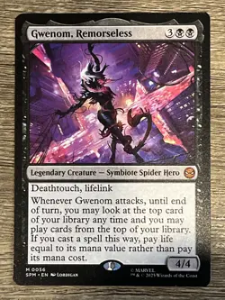 MTG - Spider-man MARVEL UNIVERSE - Gwenom, Remorseless M 0056 - Image 1