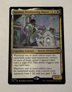 MTG Kambal, Profiteering Mayor - Outlaws of Thunder Junction LP - Image 1