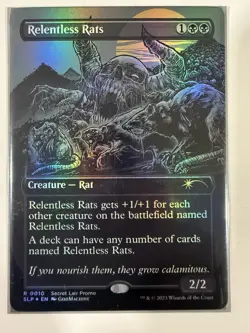 Relentless Rats (0010) Secret Lair Showdown Foil - Image 1